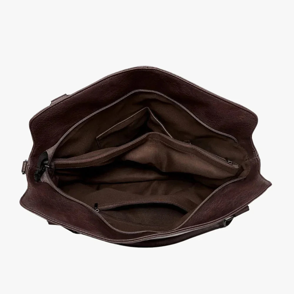 Théodora Vegan Leather Crossbody Bag
