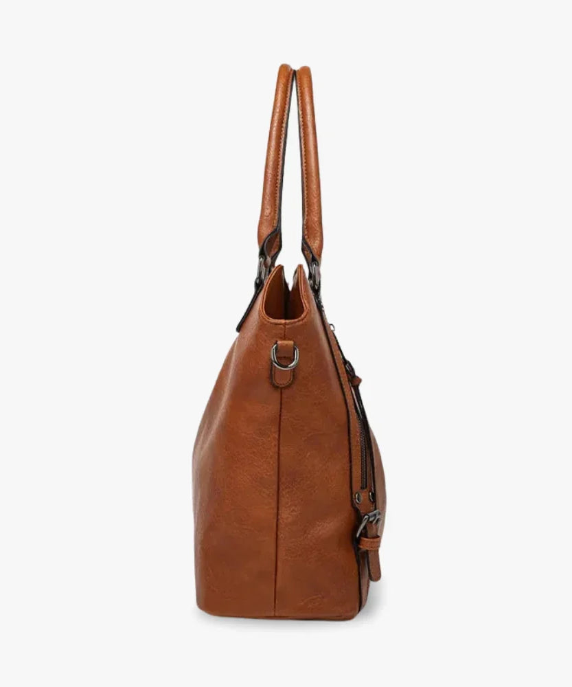 Théodora Vegan Leather Crossbody Bag