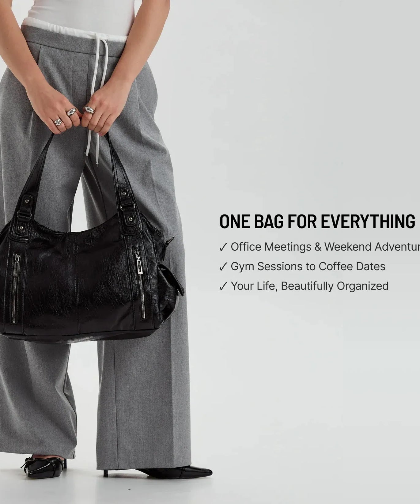 Launa Vegan Leather Crossbody Bag