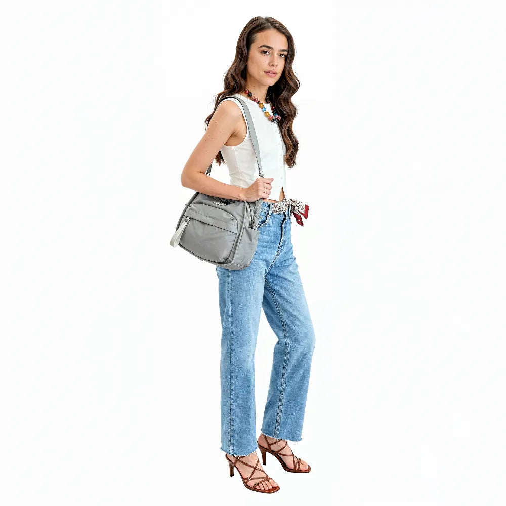 Lyona Vegan Leather Crossbody Bag