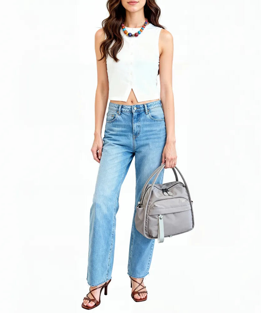 Lyona Vegan Leather Crossbody Bag