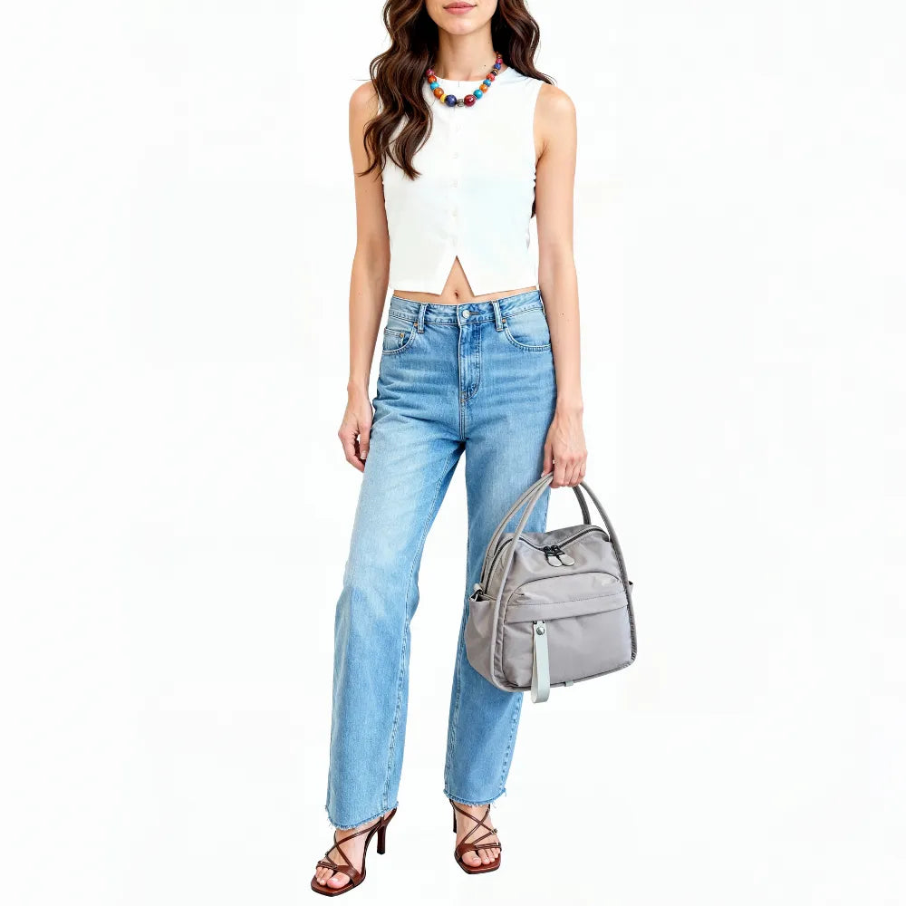 Lyona Vegan Leather Crossbody Bag