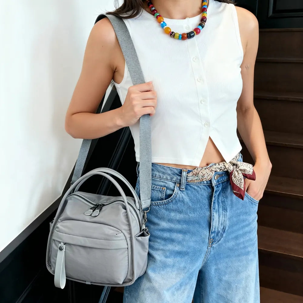 Lyona Vegan Leather Crossbody Bag