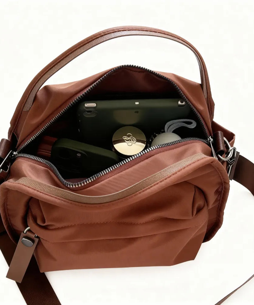Lyona Vegan Leather Crossbody Bag