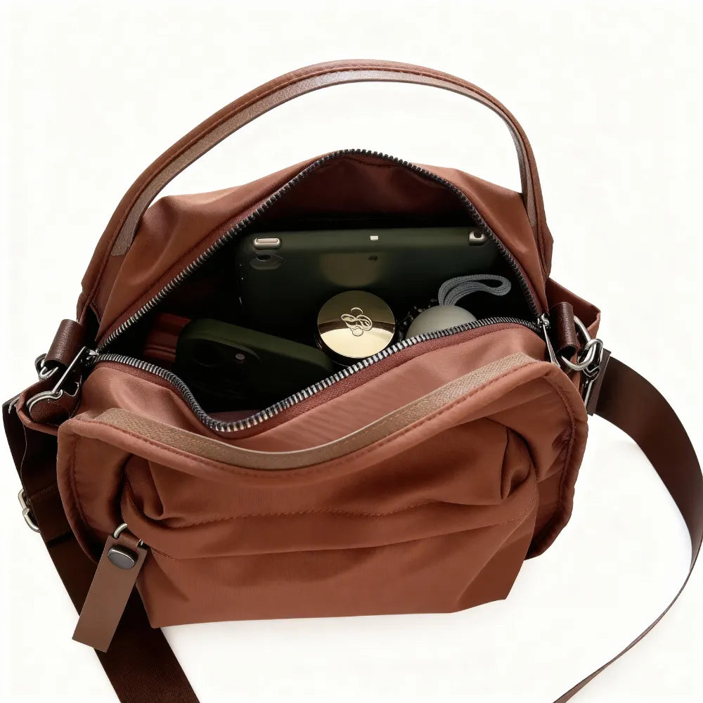 Lyona Vegan Leather Crossbody Bag