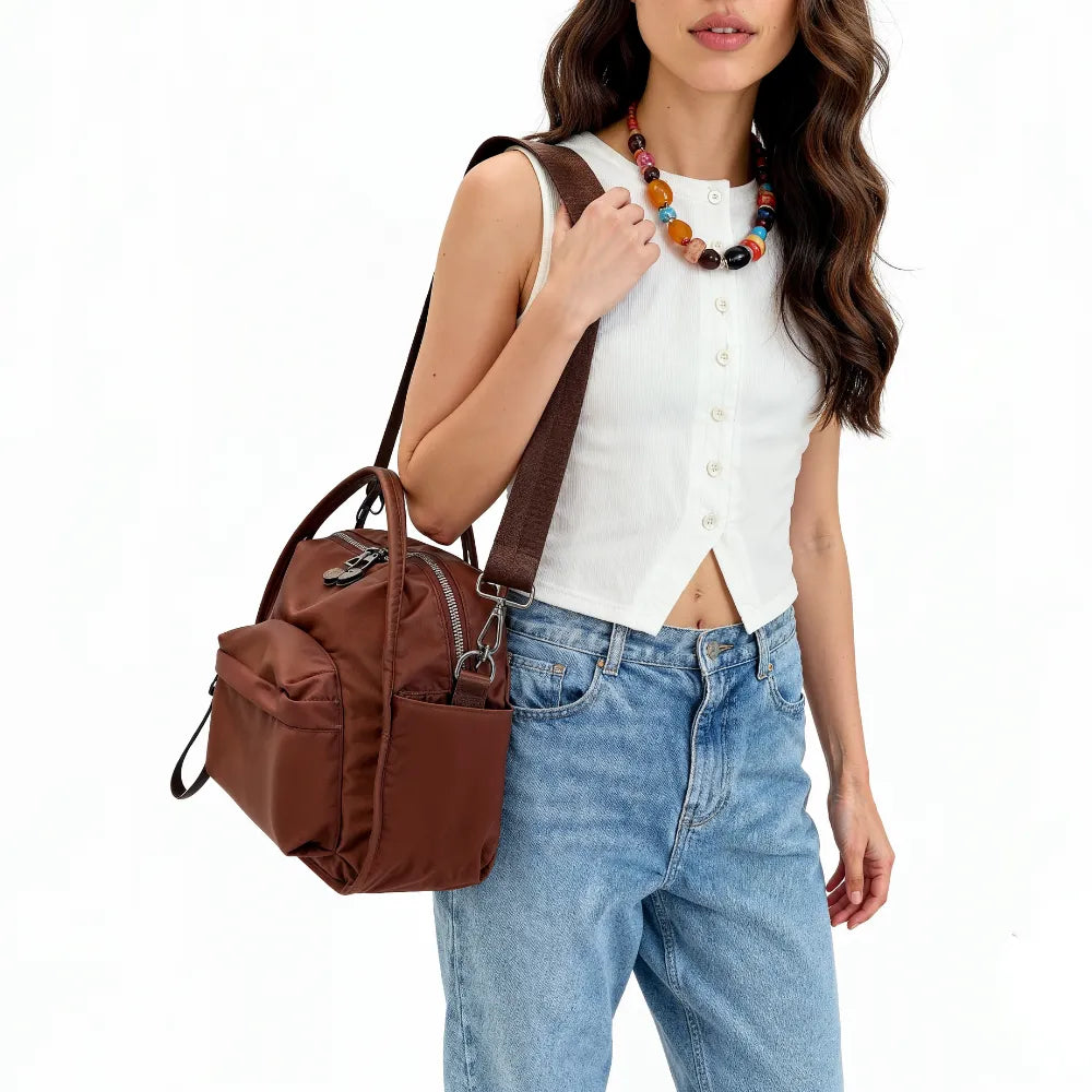 Lyona Vegan Leather Crossbody Bag