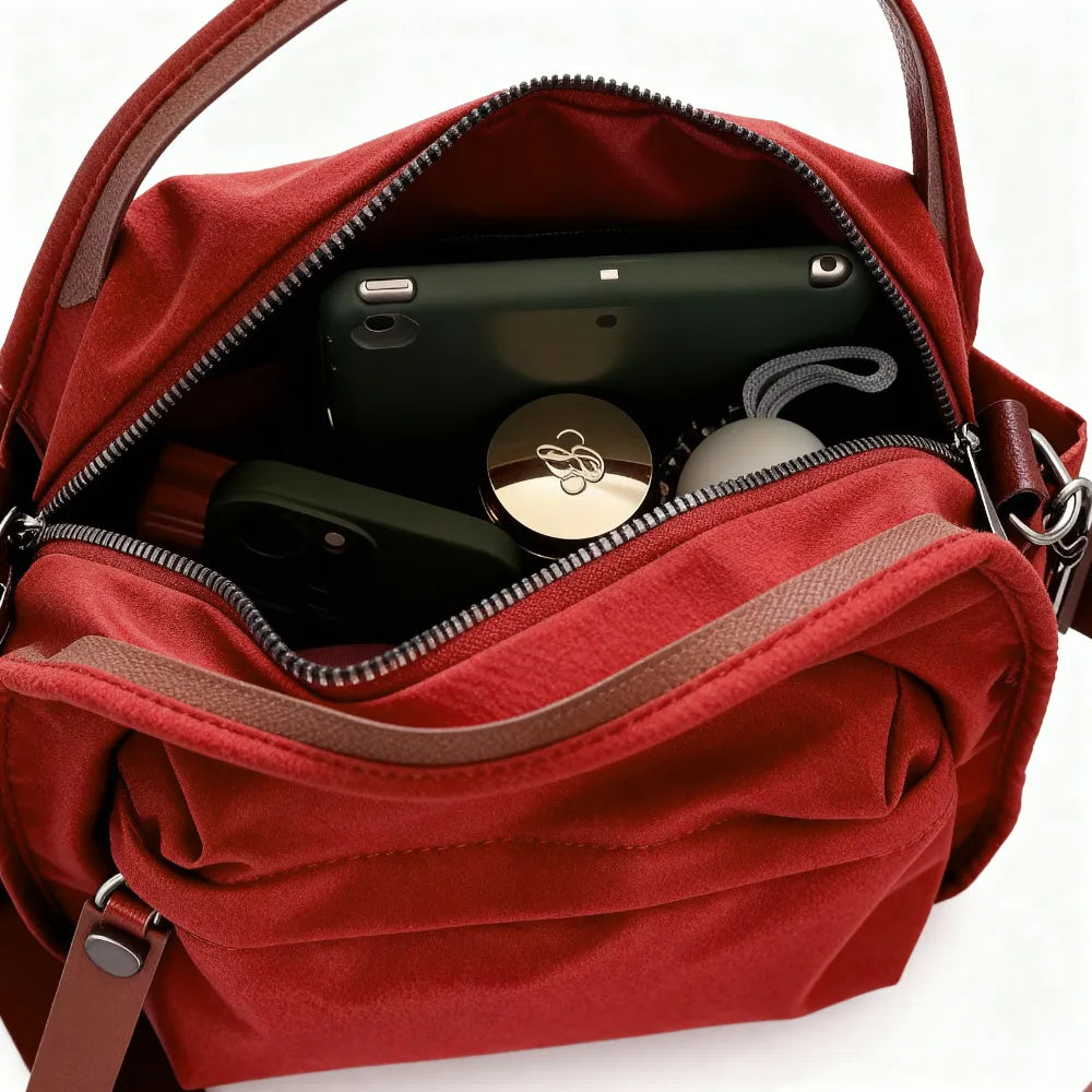 Lyona Vegan Leather Crossbody Bag