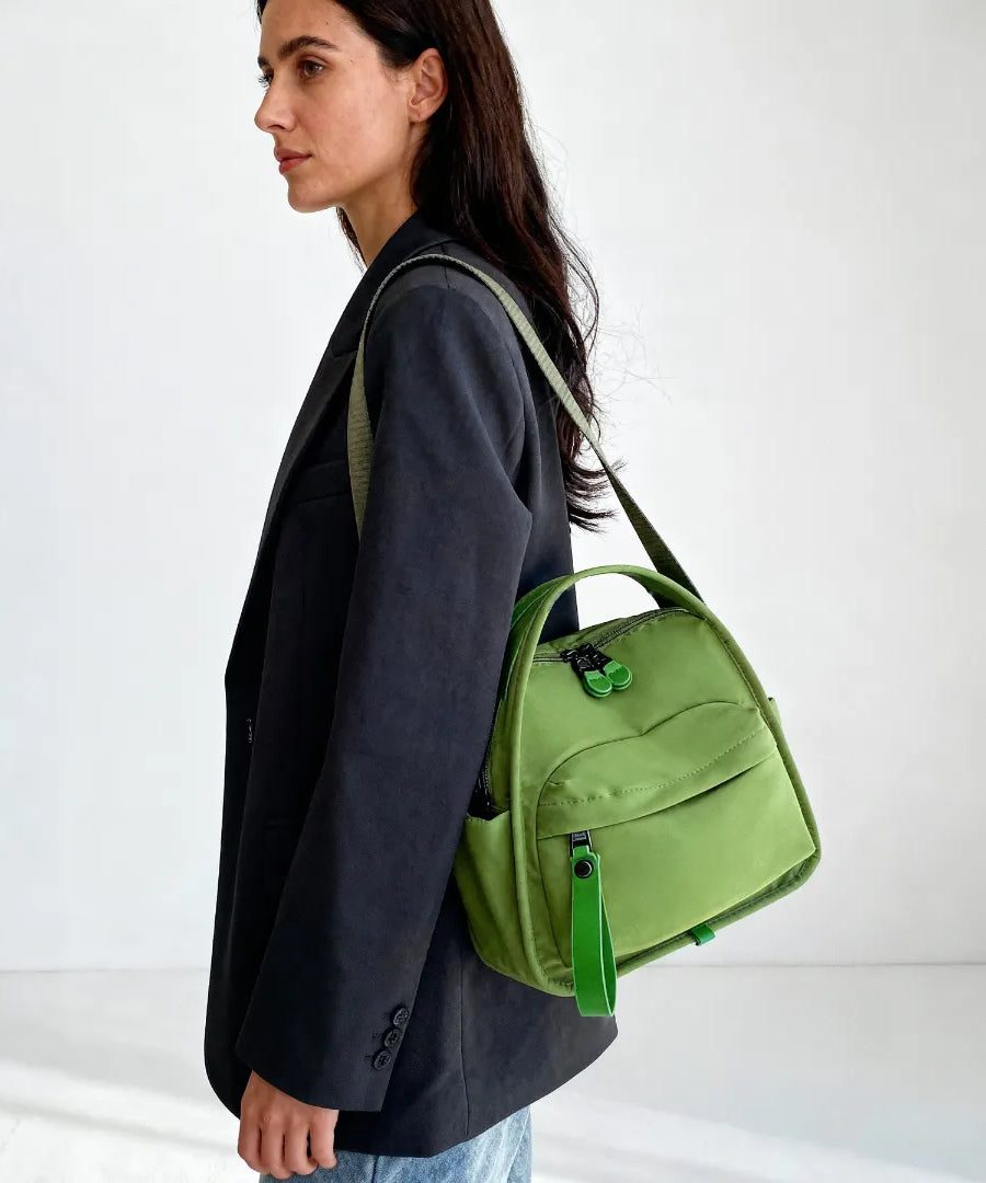 Lyona Vegan Leather Crossbody Bag