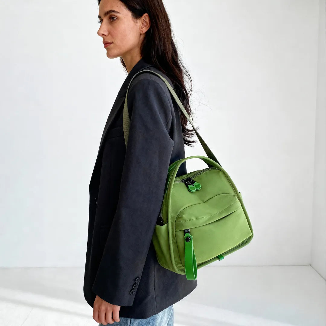 Lyona Vegan Leather Crossbody Bag