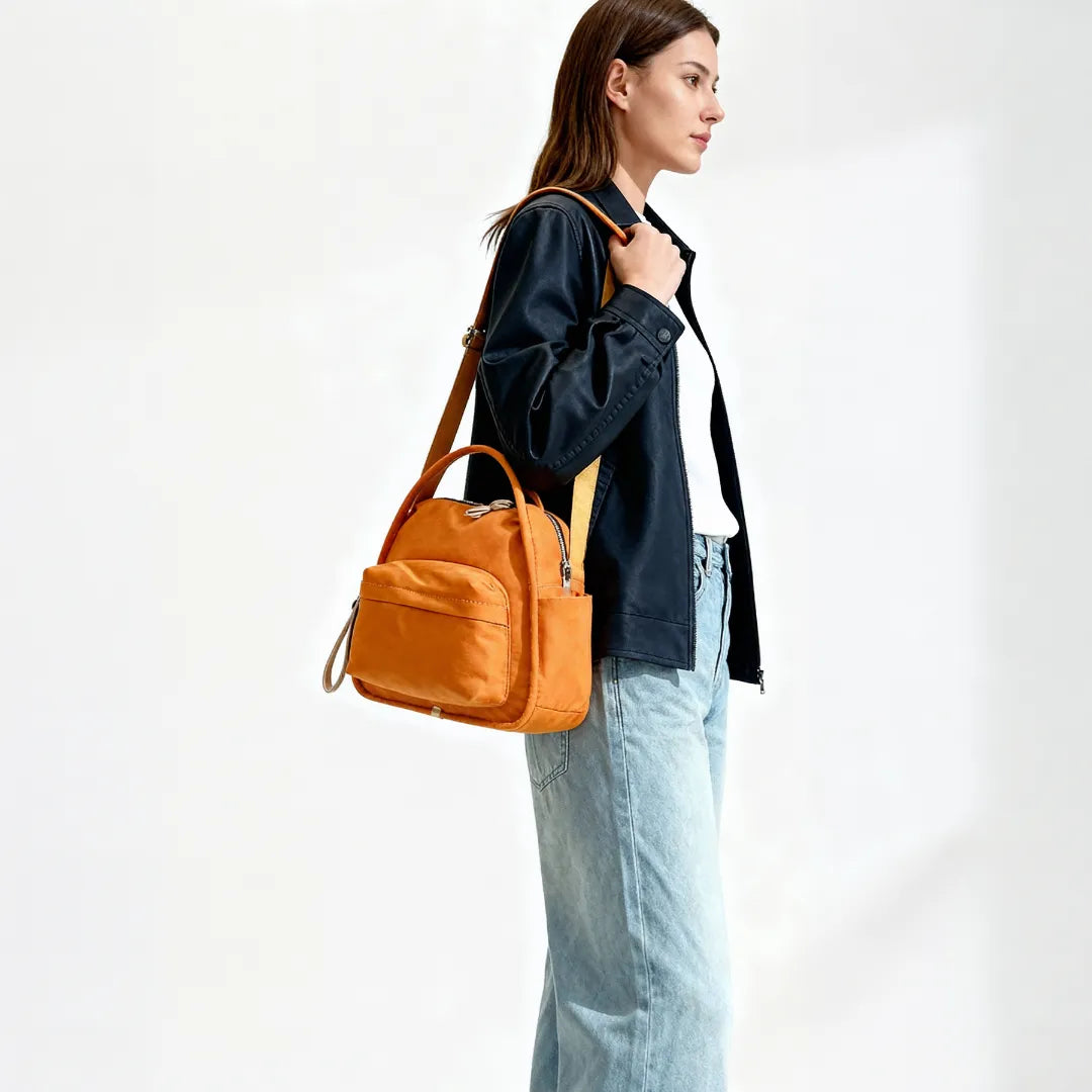 Lyona Vegan Leather Crossbody Bag