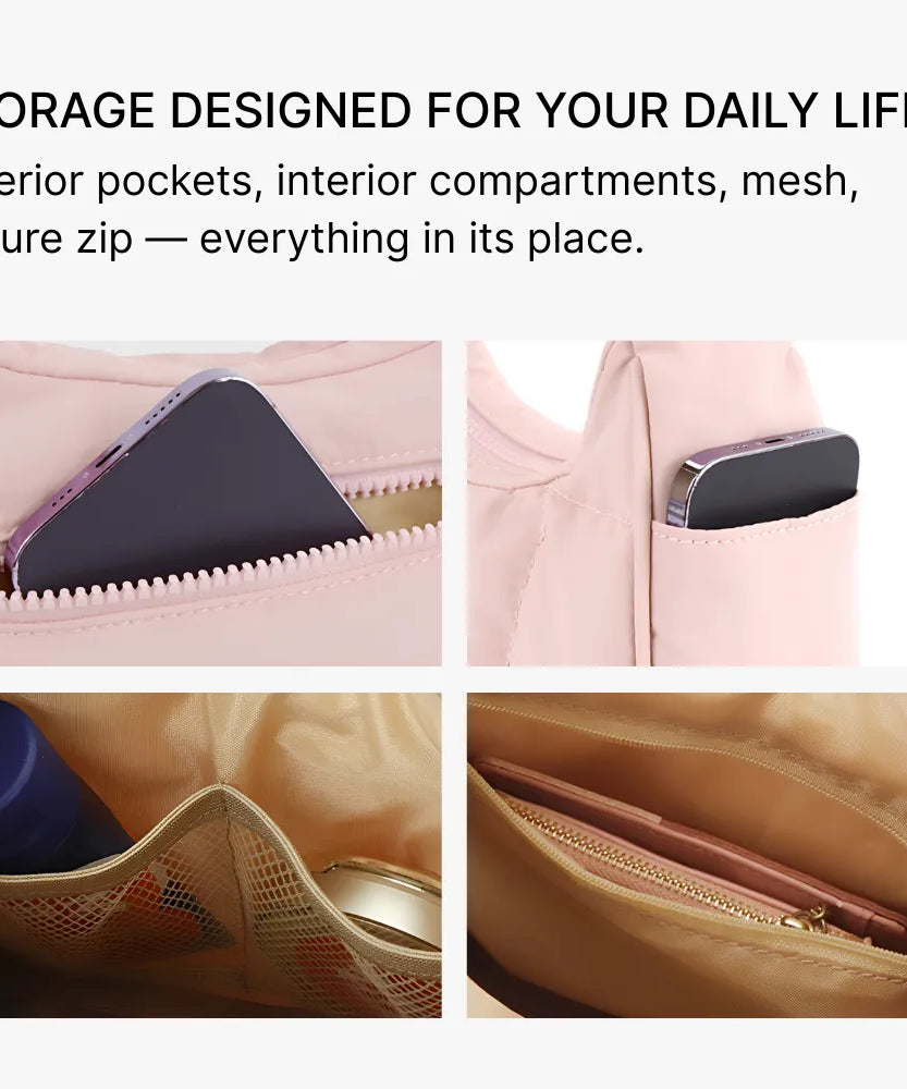 Mira Vegan Leather Shoulder Bag