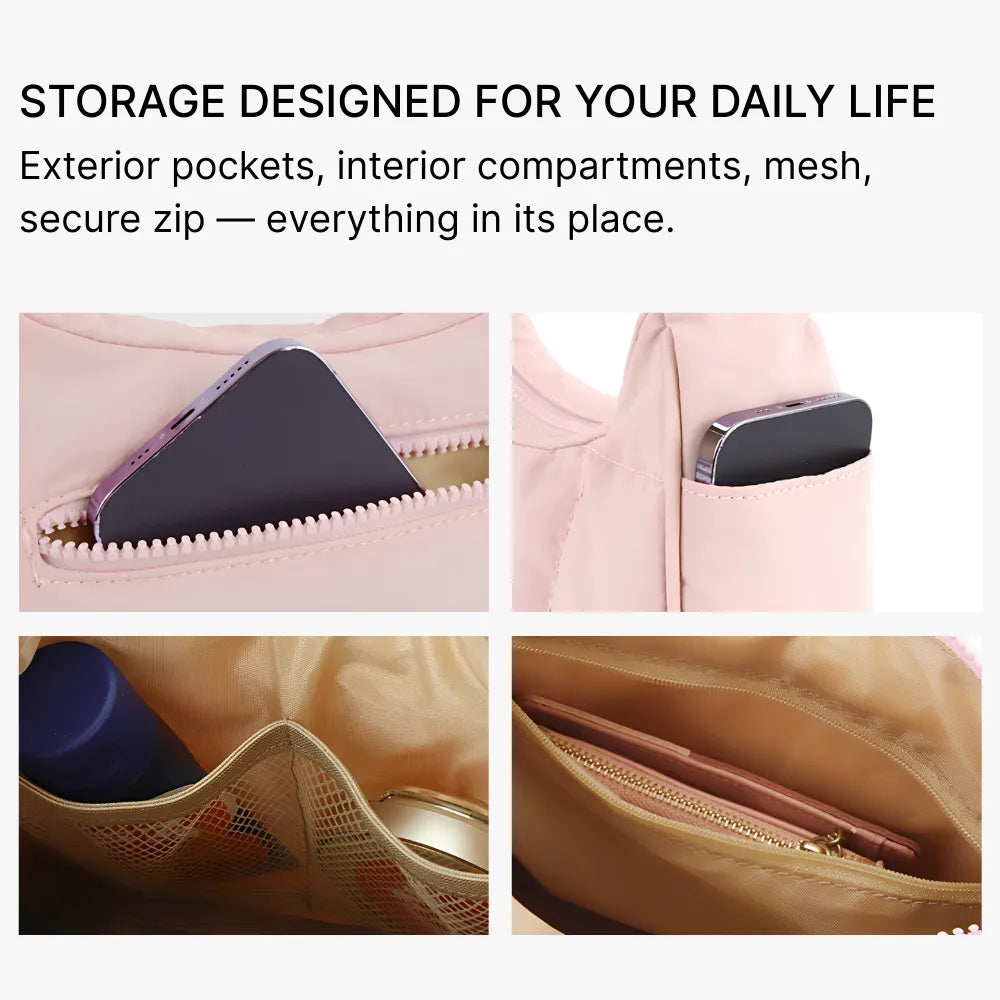 Mira Vegan Leather Shoulder Bag
