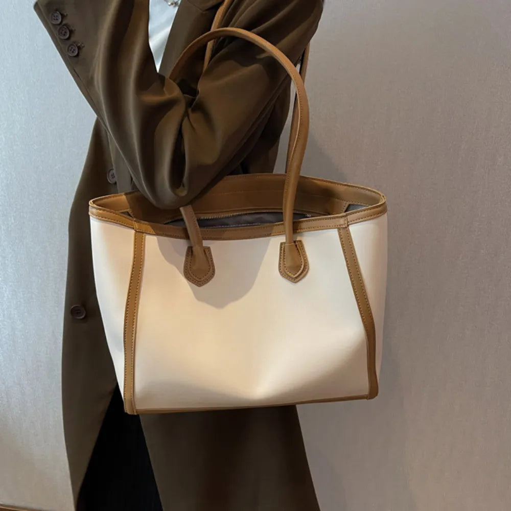 Clarvaux Vegan Leather Tote Bag
