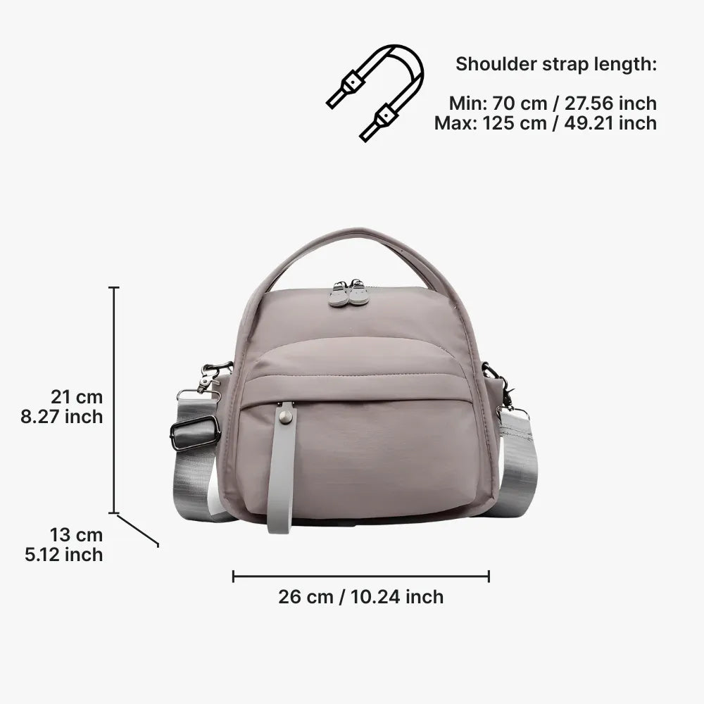 Lyona Vegan Leather Crossbody Bag