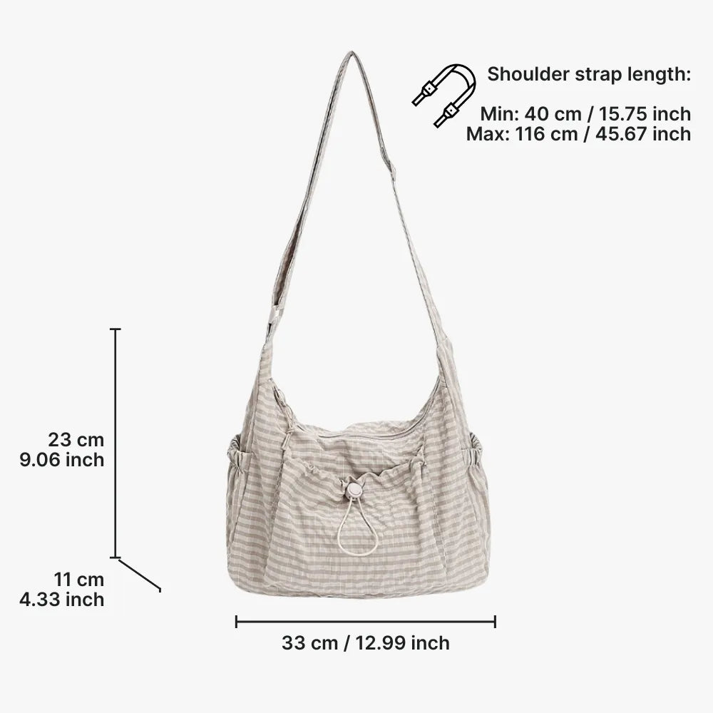 Nela Vegan Leather Crossbody Bag