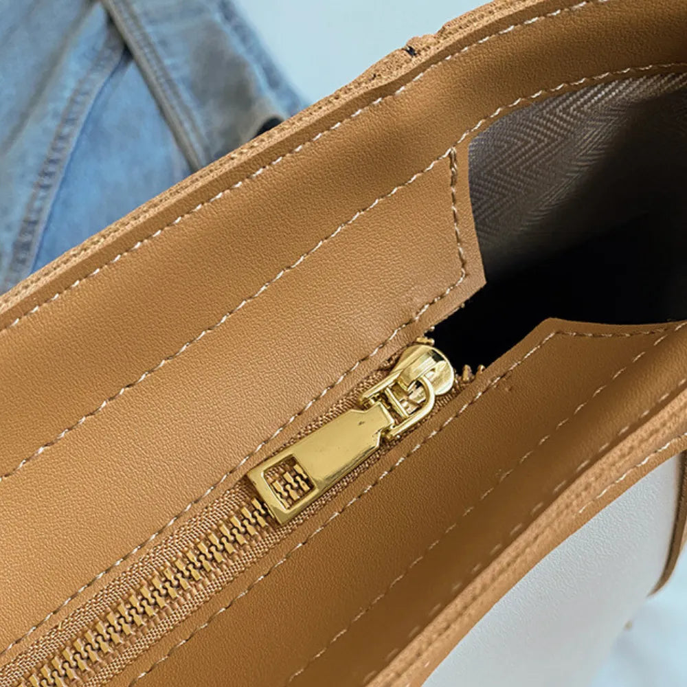 Clarvaux Vegan Leather Tote Bag
