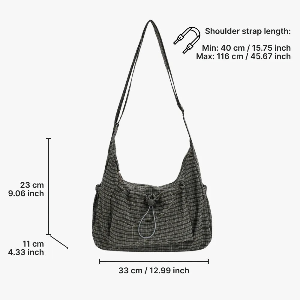 Nela Vegan Leather Crossbody Bag