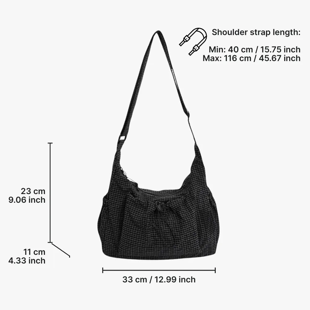 Nela Vegan Leather Crossbody Bag