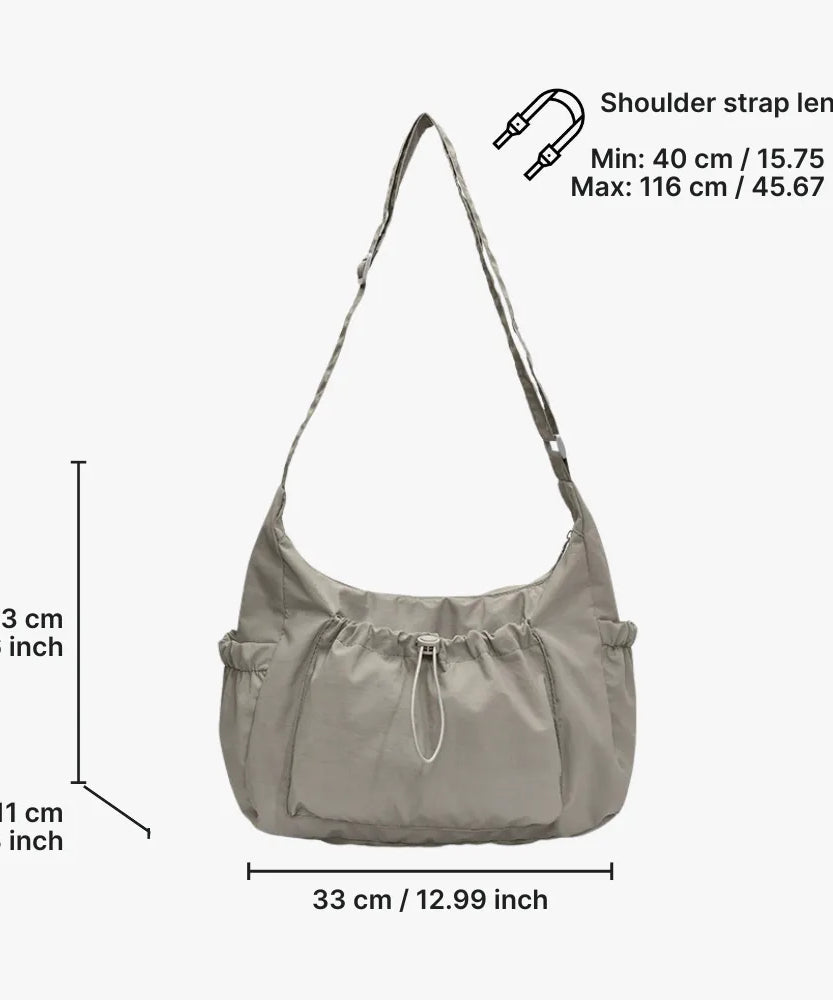 Nela Vegan Leather Crossbody Bag