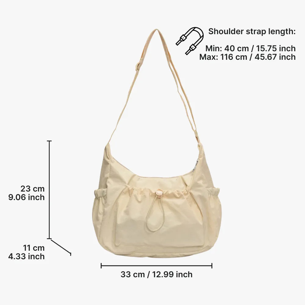 Nela Vegan Leather Crossbody Bag
