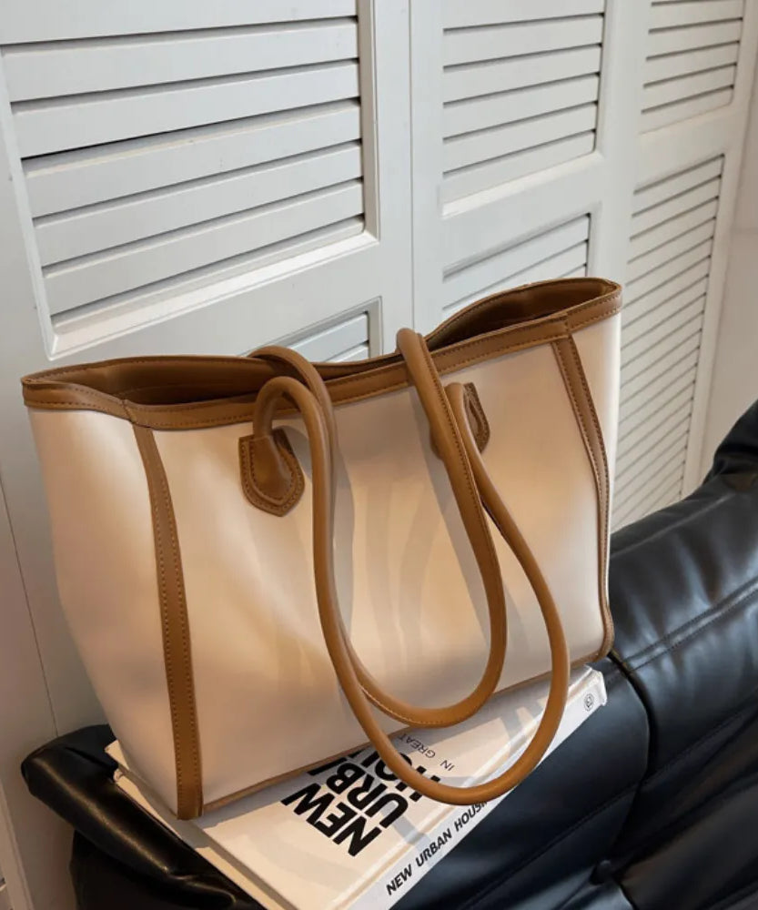 Clarvaux Vegan Leather Tote Bag
