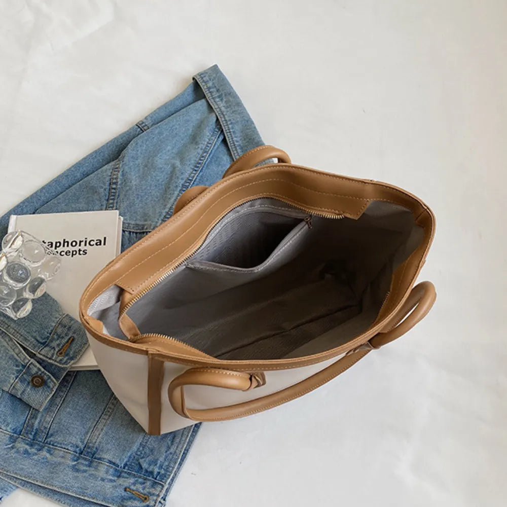 Clarvaux Vegan Leather Tote Bag