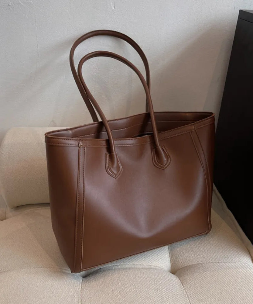 Clarvaux Vegan Leather Tote Bag