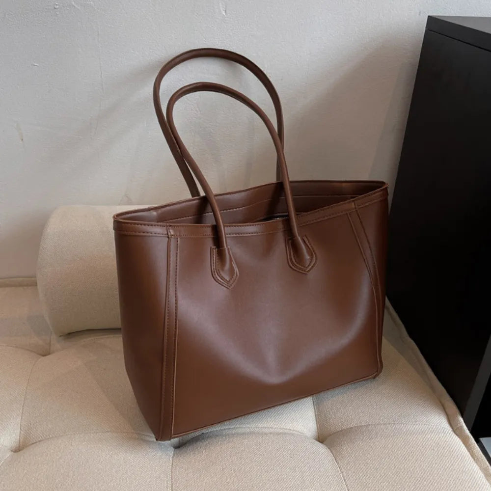 Clarvaux Vegan Leather Tote Bag