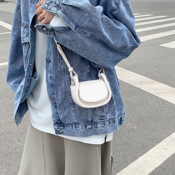 Mila Mini Vegan Leather Crossbody Bag