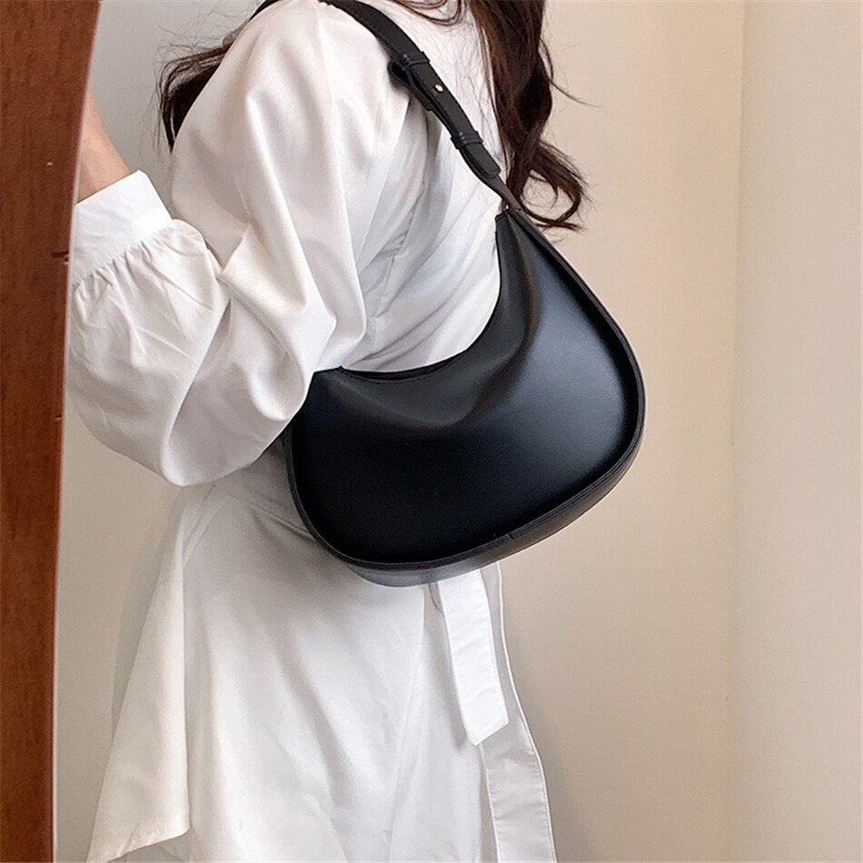 Viora Vegan Leather Shoulder Bag
