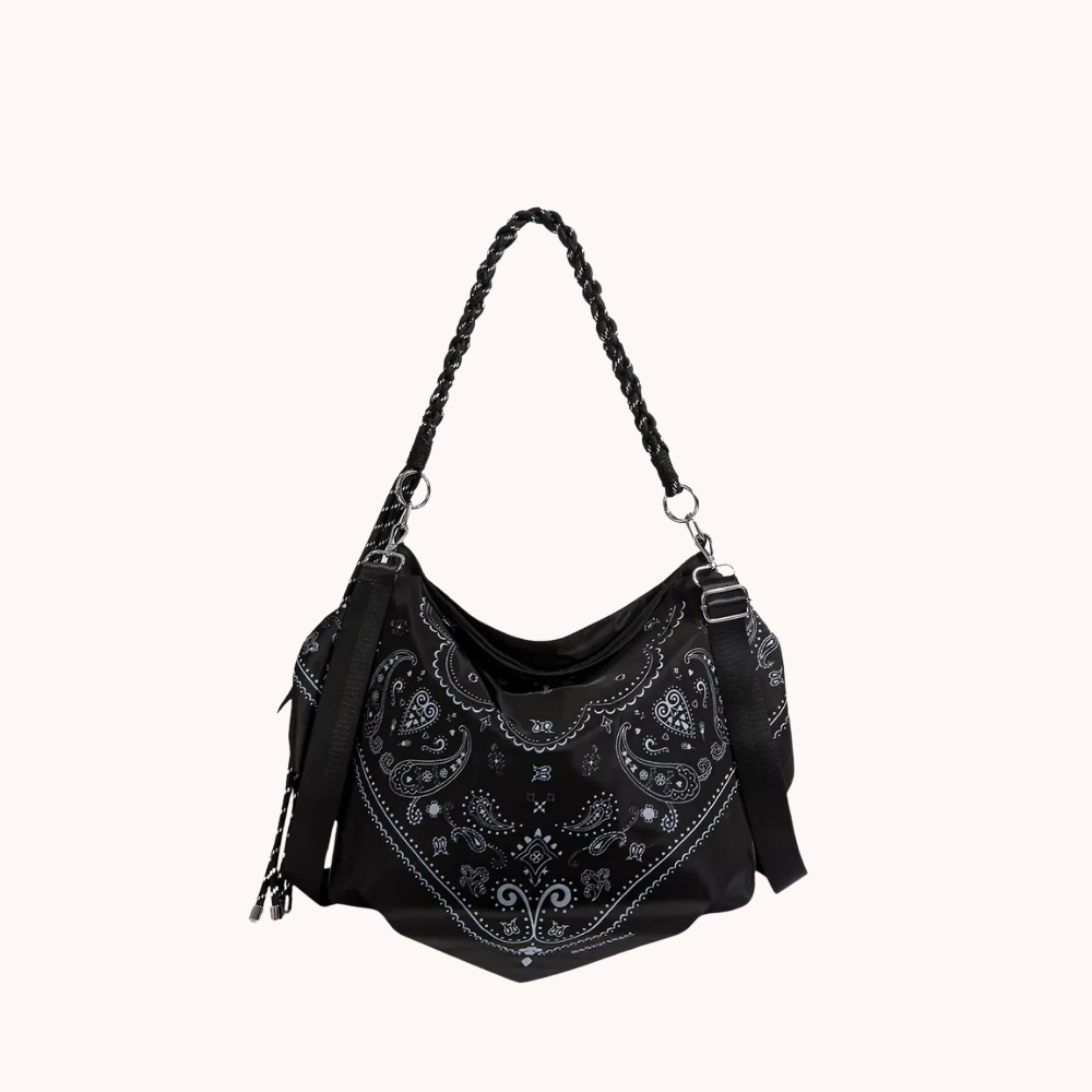 Noctelle Bandana Print Shoulder Bag