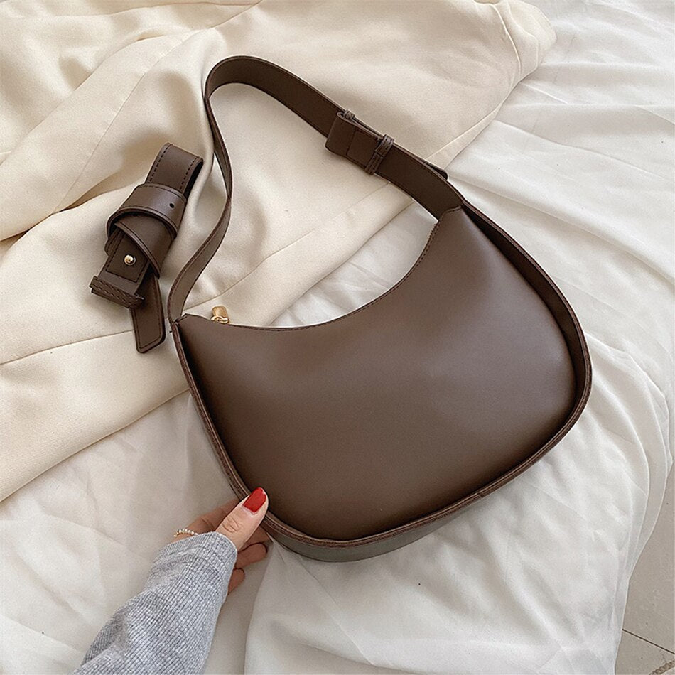 Viora Vegan Leather Shoulder Bag
