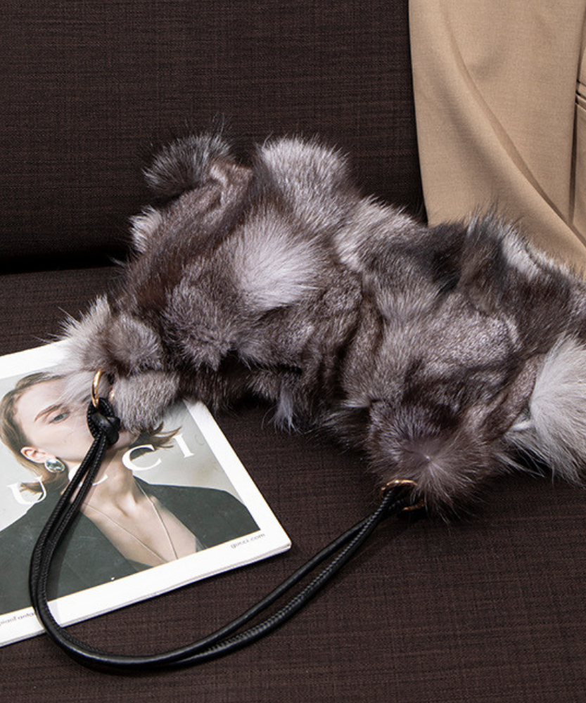 Auvréa Plush Fur Shoulder Bag