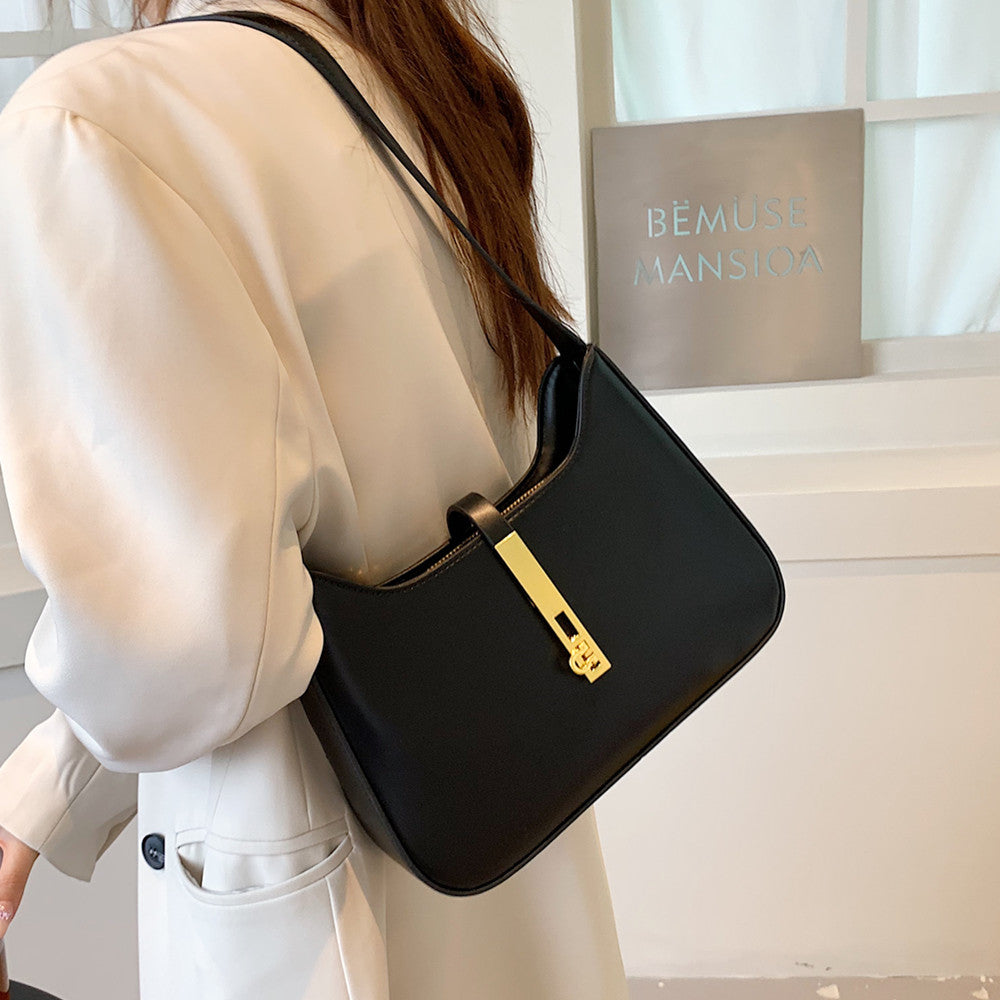 Allia Vegan Leather Shoulder Bag