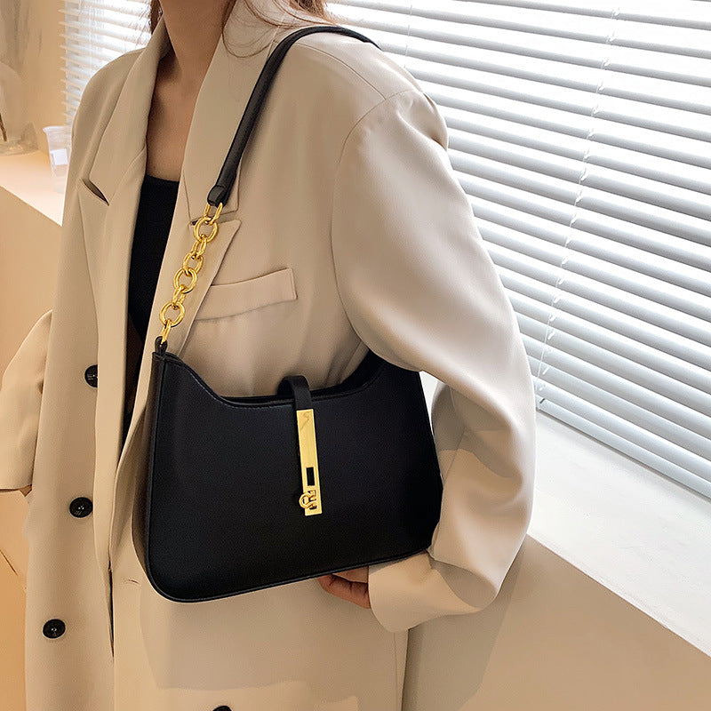 Allia Vegan Leather Shoulder Bag