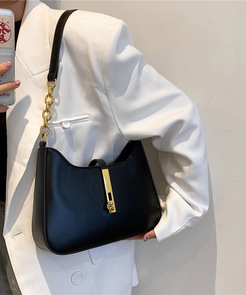 Allia Vegan Leather Shoulder Bag