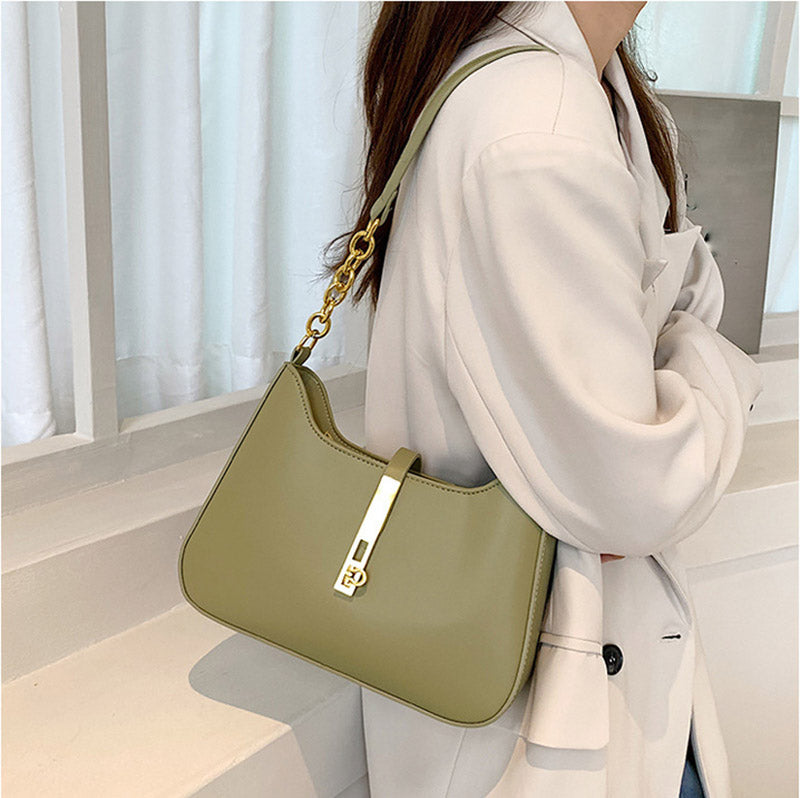 Allia Vegan Leather Shoulder Bag