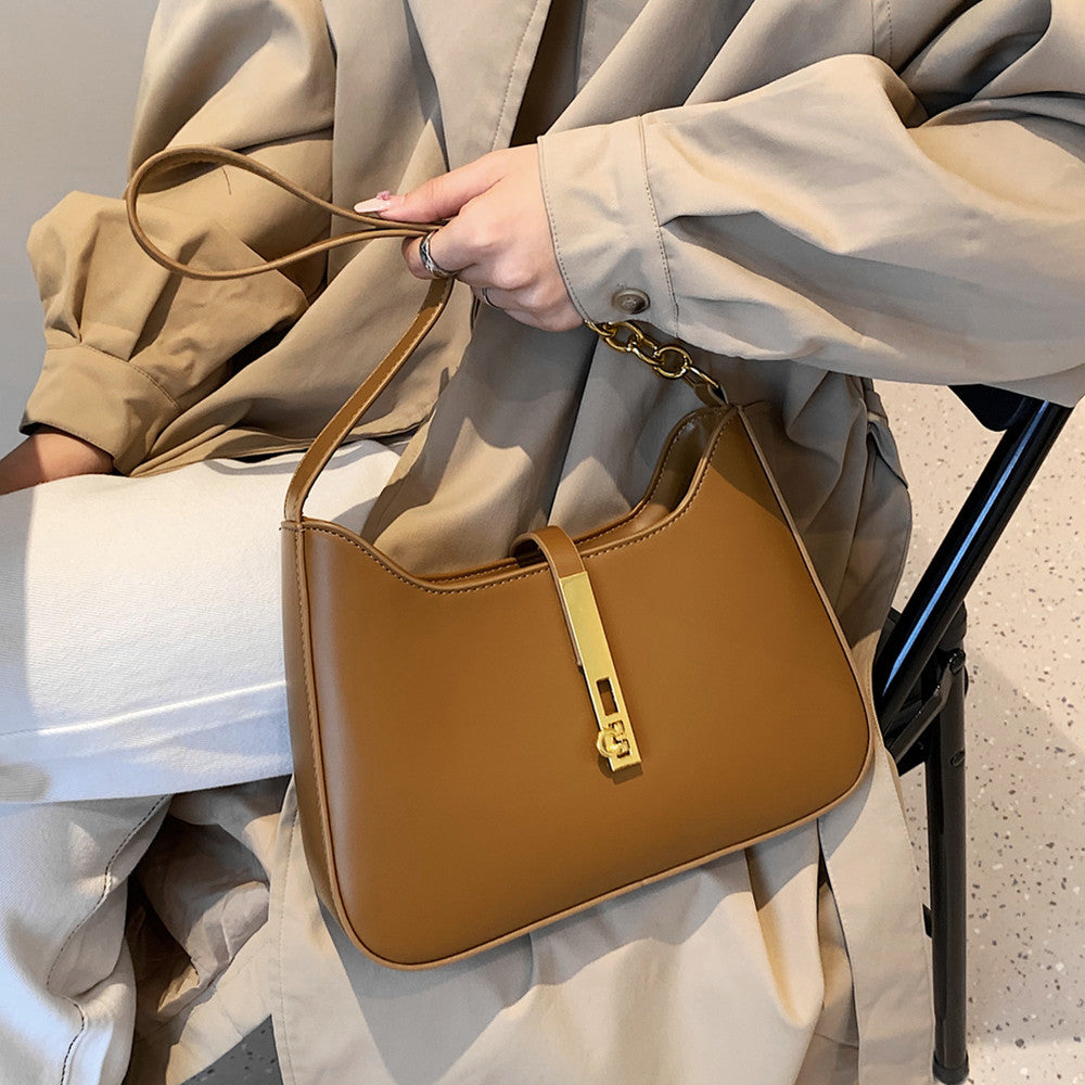 Allia Vegan Leather Shoulder Bag