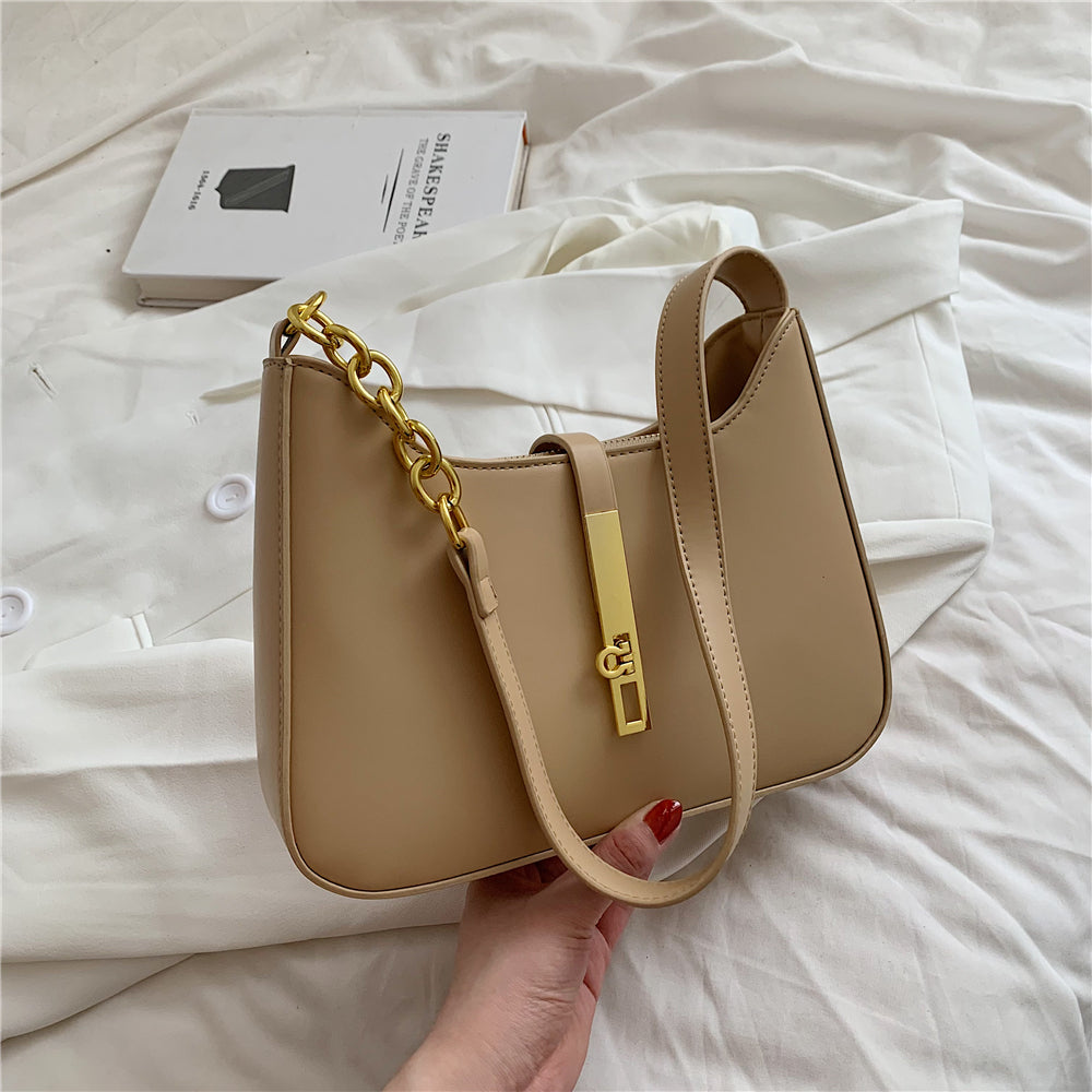 Allia Vegan Leather Shoulder Bag