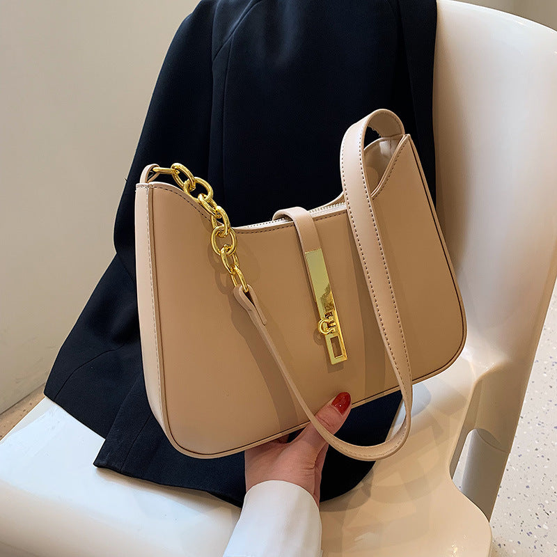 Allia Vegan Leather Shoulder Bag
