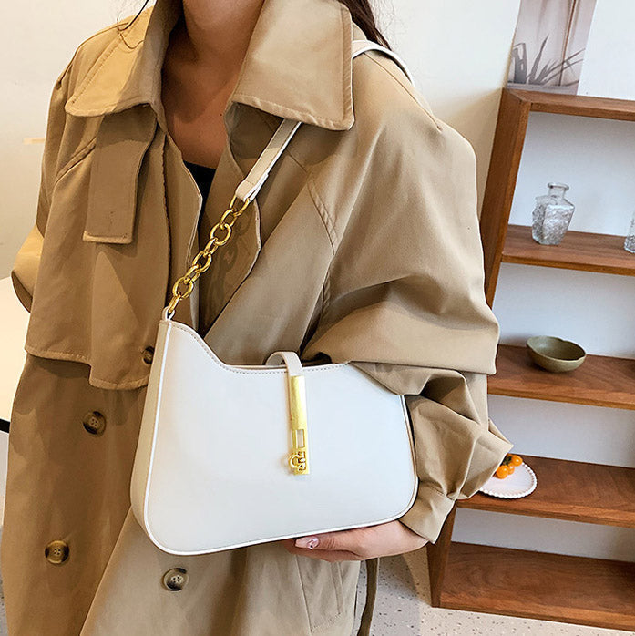 Allia Vegan Leather Shoulder Bag