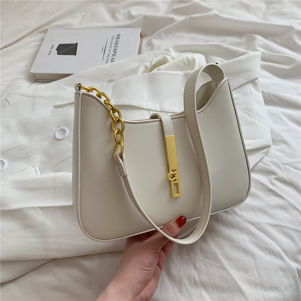 Allia Vegan Leather Shoulder Bag