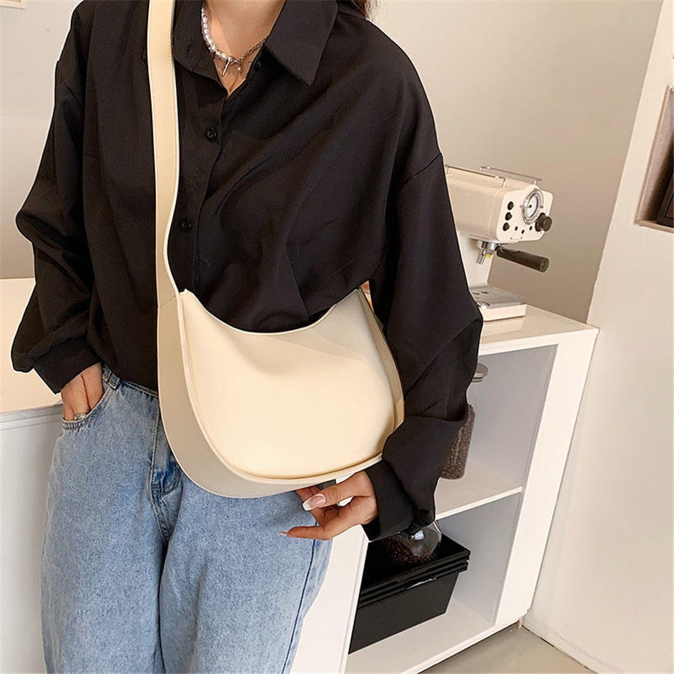 Viora Vegan Leather Shoulder Bag