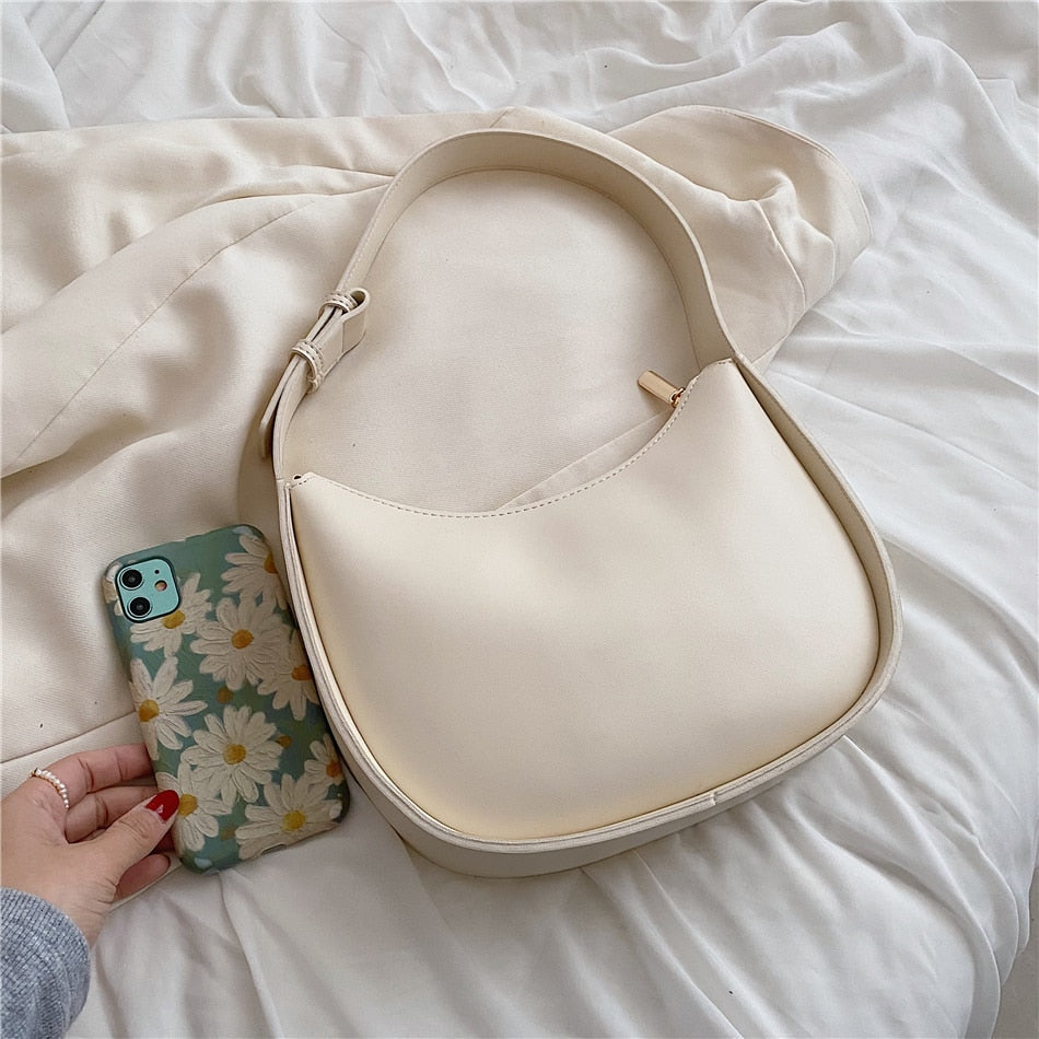 Viora Vegan Leather Shoulder Bag