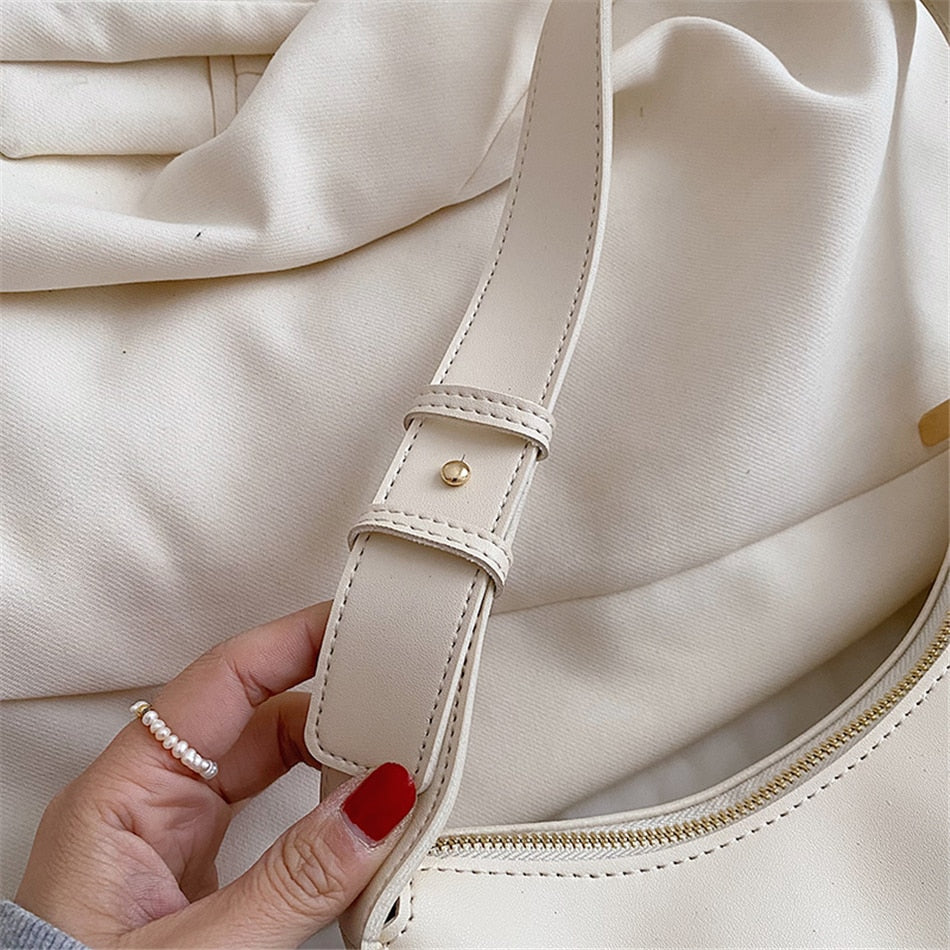 Viora Vegan Leather Shoulder Bag