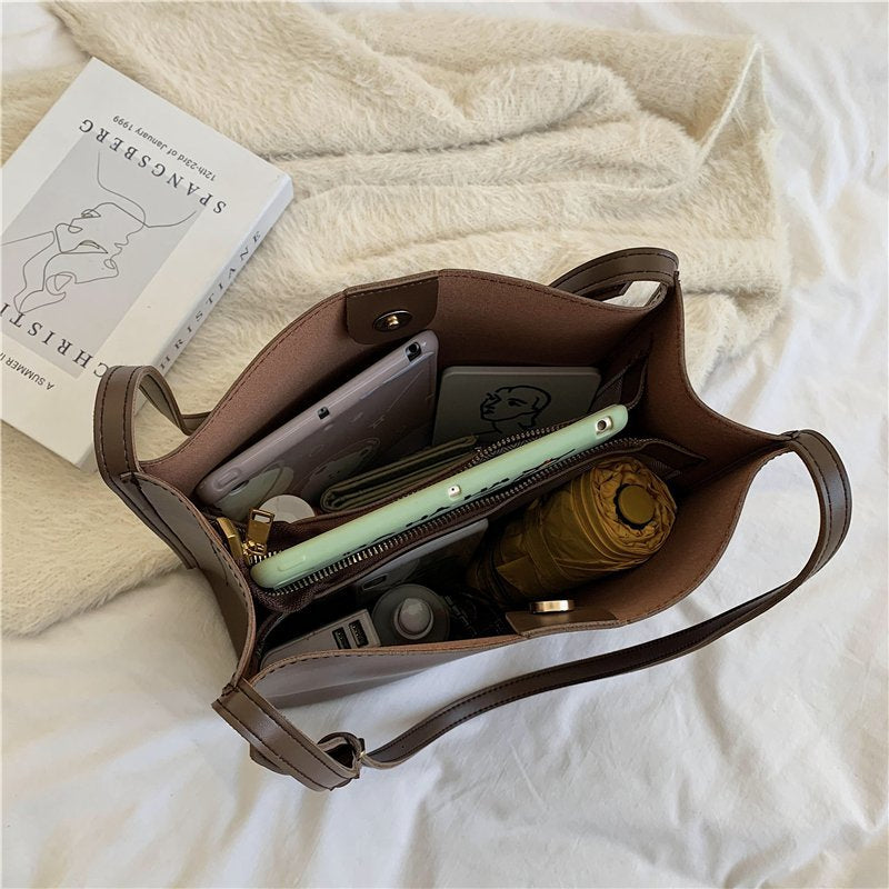 Riva Vegan Leather Tote Bag