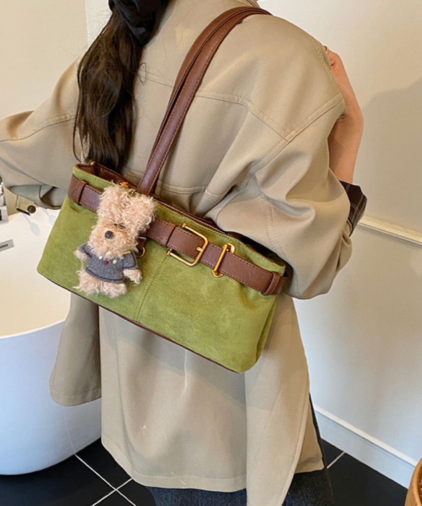 Lunéa Cat Charm Shoulder Bag