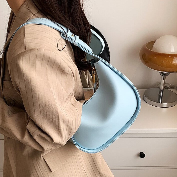 Viora Vegan Leather Shoulder Bag