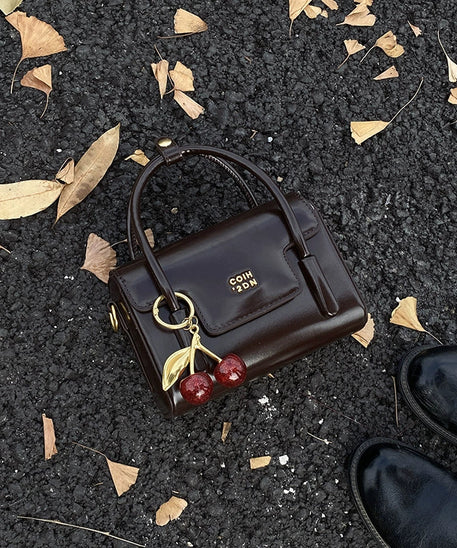 Cerise Cherry Charm Mini Handbag