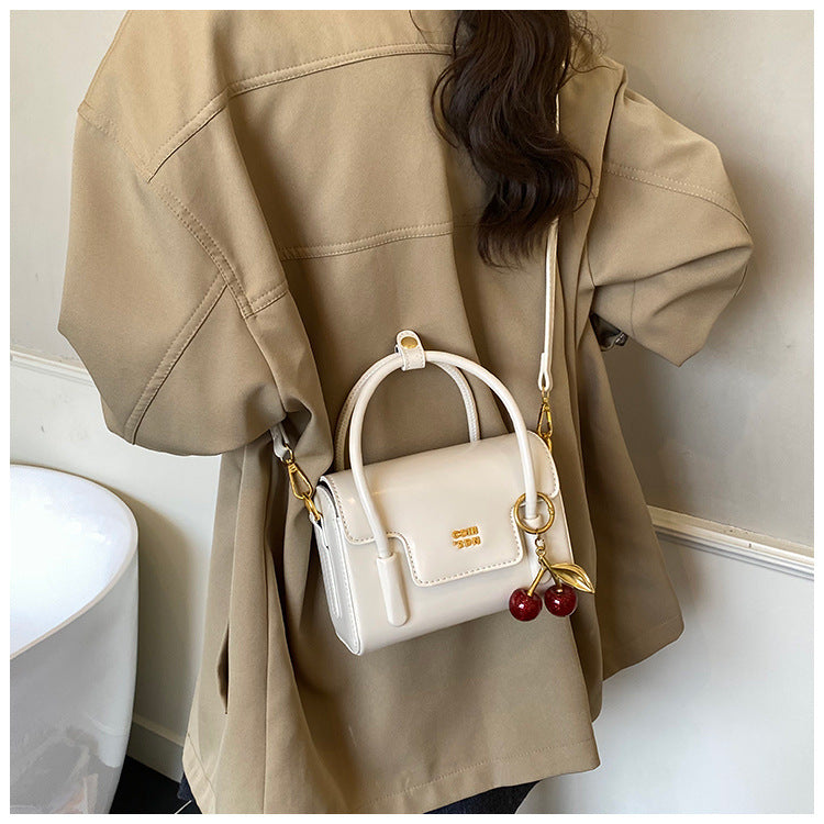 Cerise Cherry Charm Mini Handbag